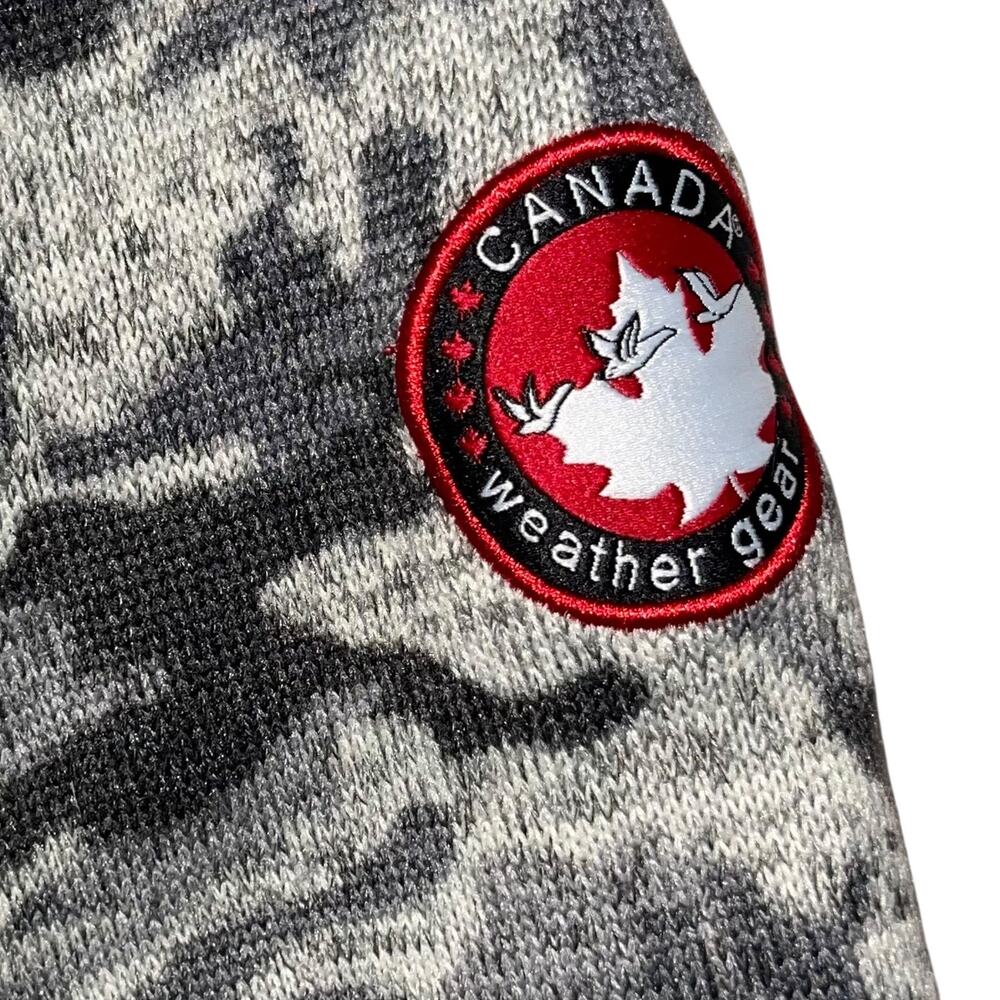 Canada Weather Gear Sweater Pullover Quarter Snap - Picture 4 of 8